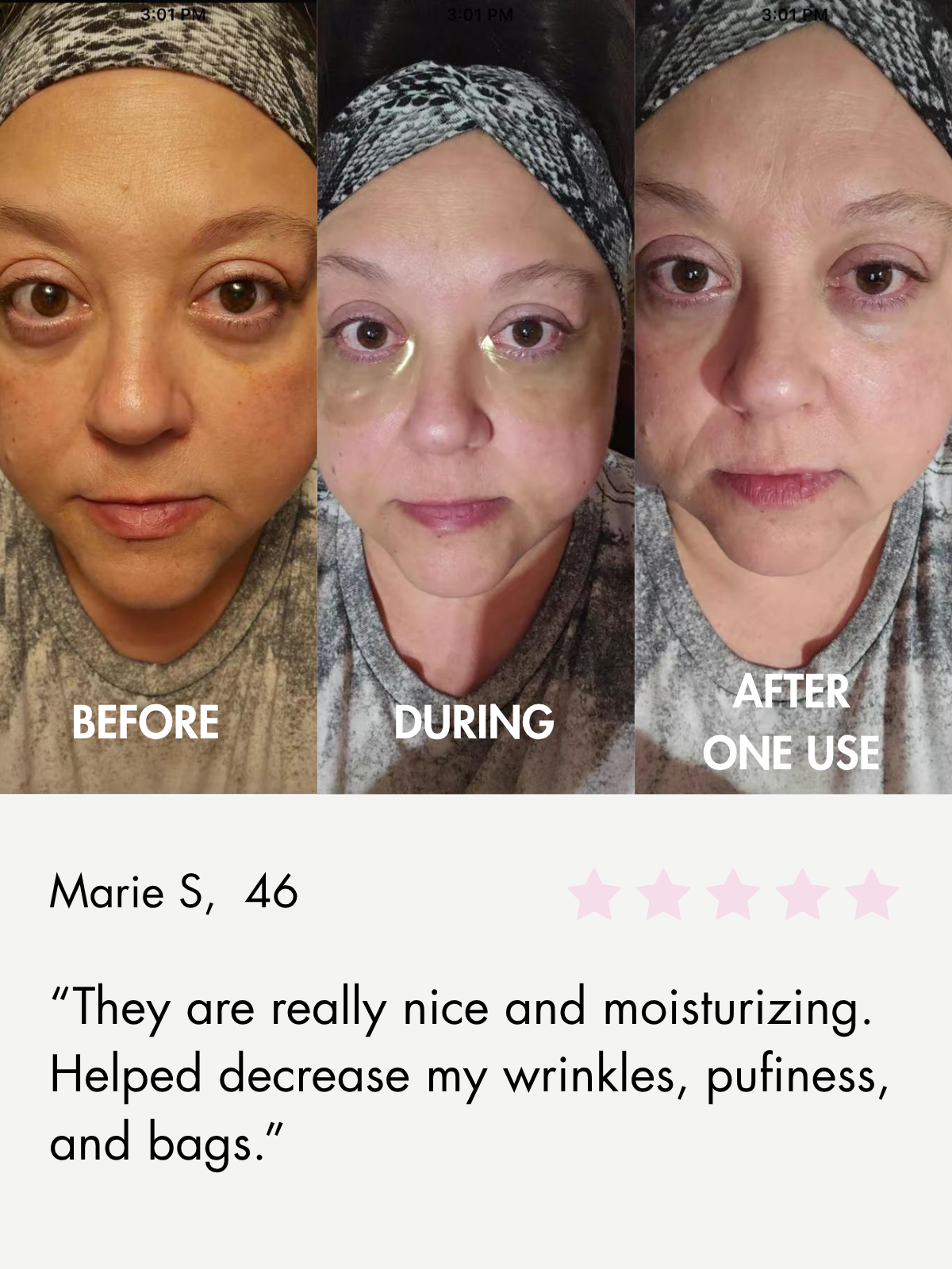 Avocado Brightening Eye Masks